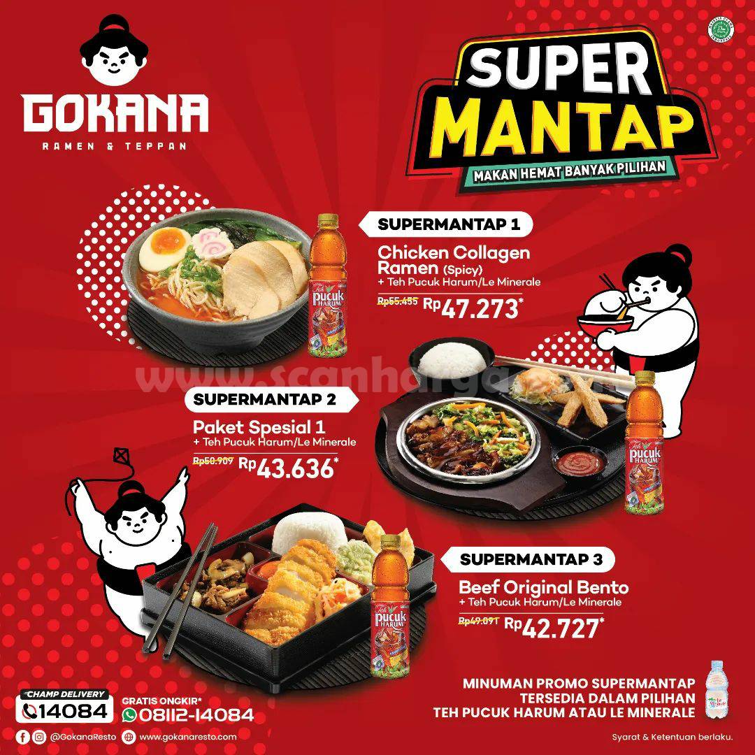 Promo Gokana Super Mantap Mulai Rp 40 Ribuan