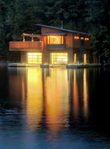 Canadian Muskoka Boathouse and Seasonal Residence