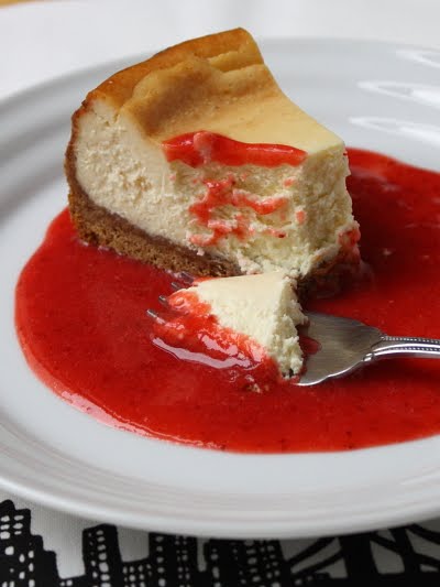 New York Style "Sunshine" Cheesecake - Crack isn't Necessarily Whack