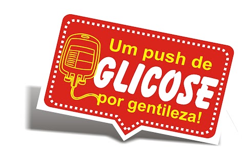 Push GLICOSE - Plaquinha Formatura