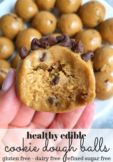 Healthy Cookie Dough Balls