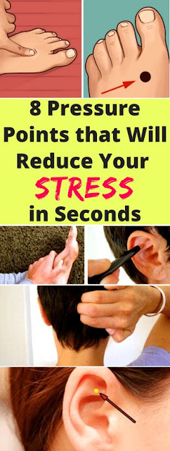 Here Are 8 Pressure Points That Will Reduce Your Stress In Seconds!!!