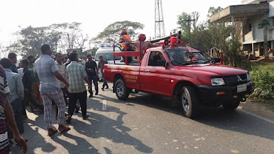 শ্রীমঙ্গলে  শাহজিবাজারে এ সড়ক দূর্ঘটনা ঘটে