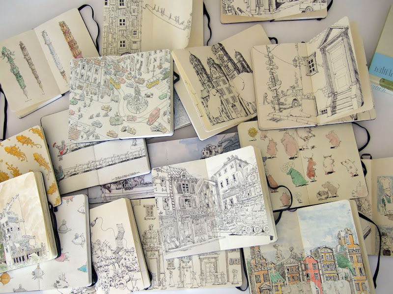 Mattias Adolfsson sketchbook