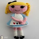 PATRON GRATIS ALICIA AMIGURUMI