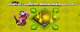 Level 65 barbarian king, max level barbarian king, coc, pekka king skin, barbarian king skin,barbarian king new level, coc update