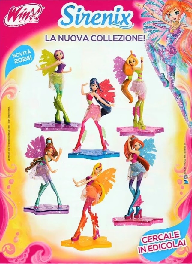 Nova Coleção de Figuras Winx Sirenix