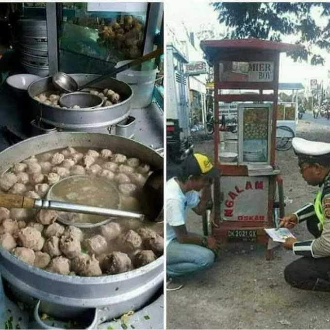 HATI-HATI MAKAN BAKSO YANG DIJUAL PEDAGANG KELILING