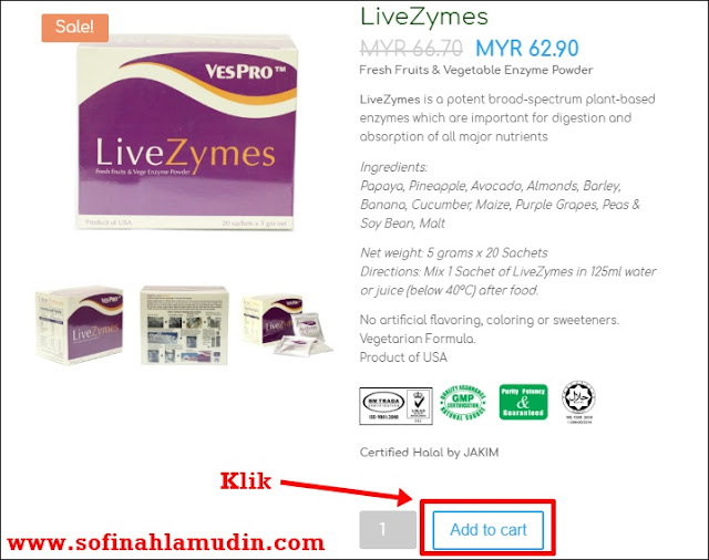 LiveZymes dari Dynamic Nutrition