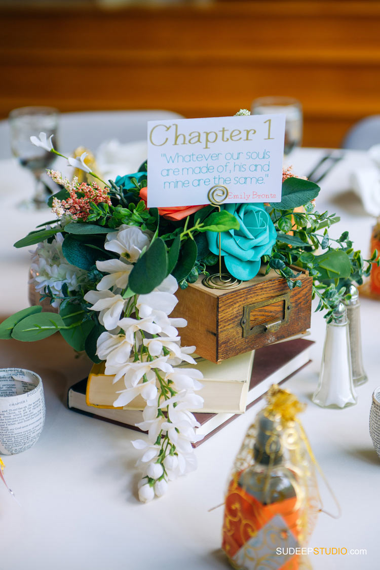 Ann Arbor Stone Chalet Inn Wedding Photography Reception Hall Decoration by SudeepStudio.com Ann Arbor Detroit Michigan Wedding Photographer