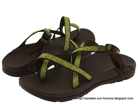 Sandale cuir homme:CO675177
