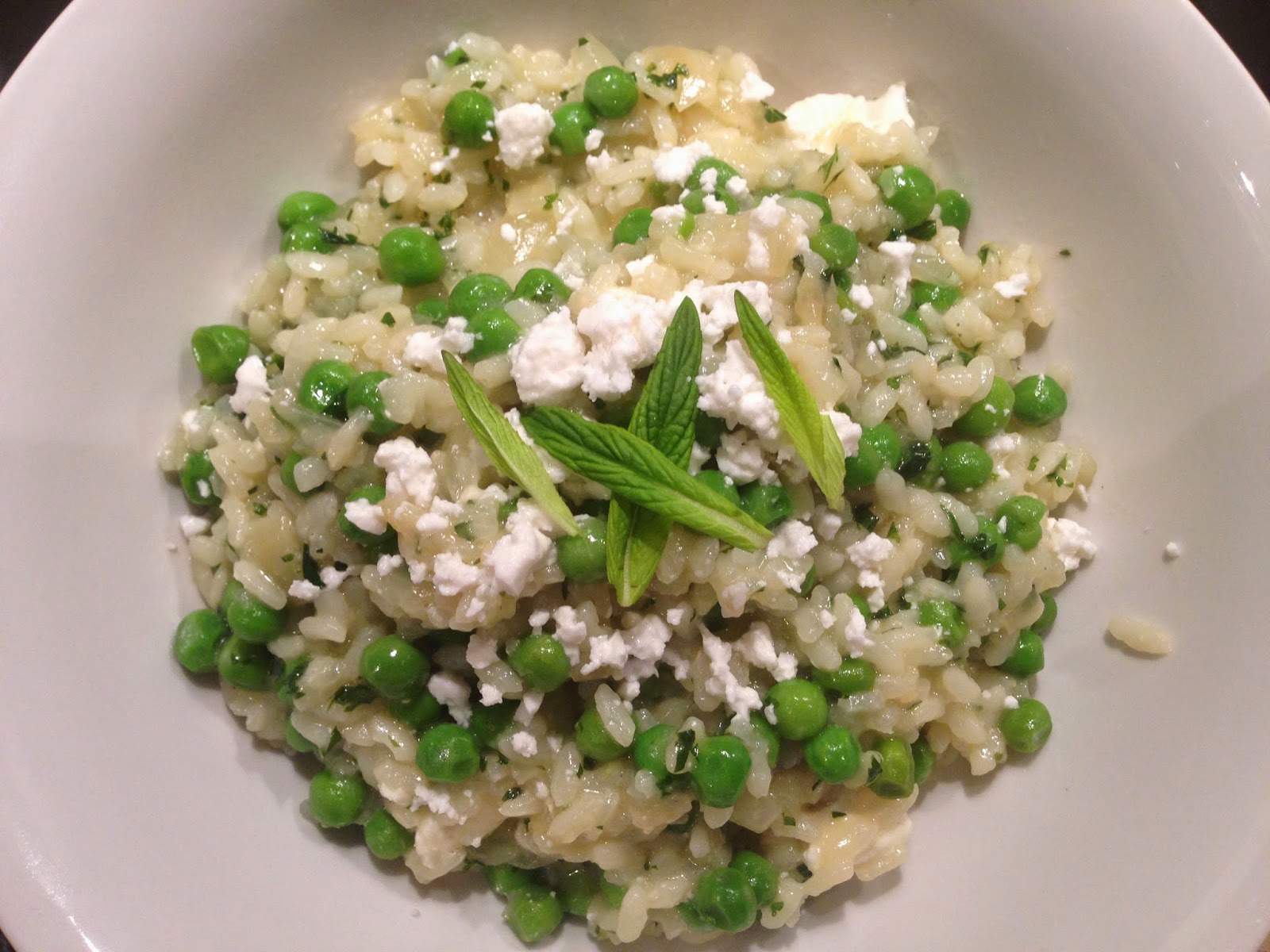 Jamie Oliver's Pea and Herb Risotto from Jamie Does.