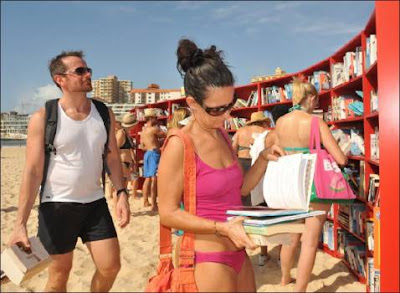 Head To Bondi Beach For A Quick Read Seen On www.coolpicturegallery.net