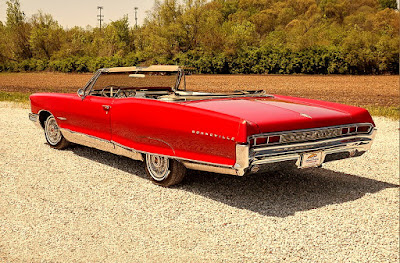 1965 Pontiac Bonneville Convertible Rear Left