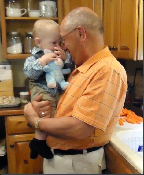 Grandpa and Zayne Easter 3