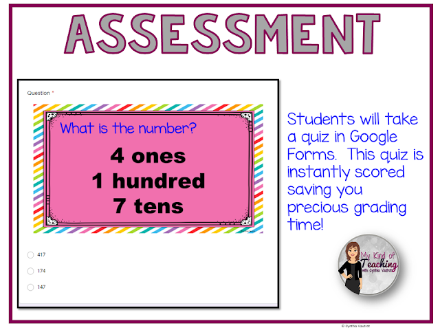 Students will take a quiz in Google Forms