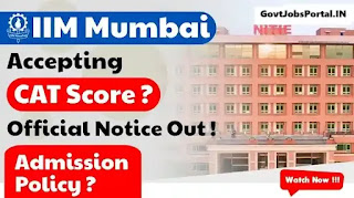 Rajya Sabha & Lok Sabha approved CAT 2023 for IIM Mumbai MBA admissions.