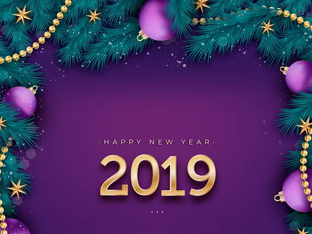 Happy New Year 2019 Wallpaeprs, Wishes Images 2019 HD Download