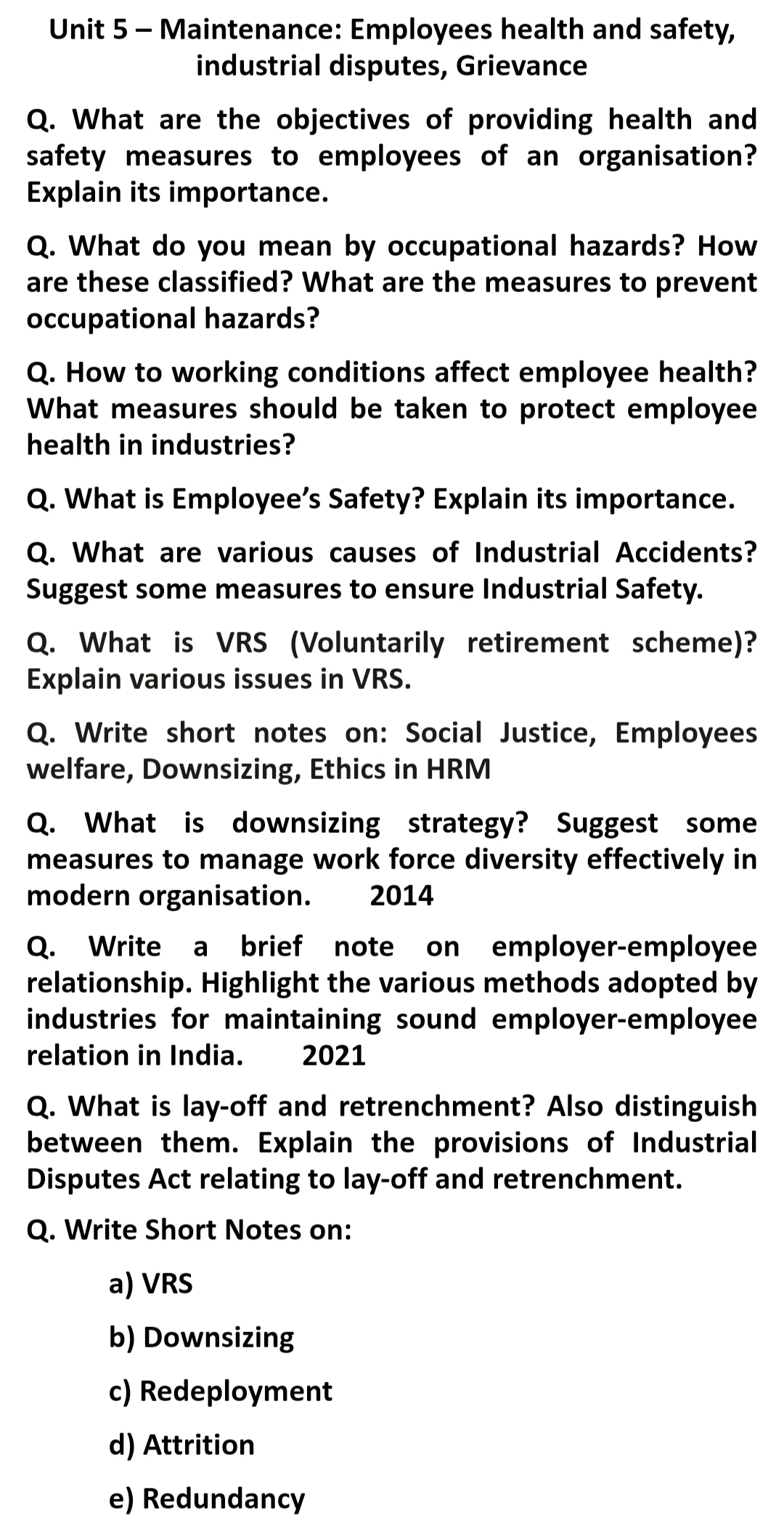 Human resource of Management important question Guahati University b.com 4th semester, HRM Important Questions Guahati University,HRM Important Questions for 2022 b.com 4th semester