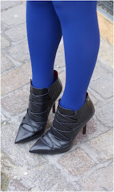 Cesare Paciotti ankle boots, Calzedonia tights