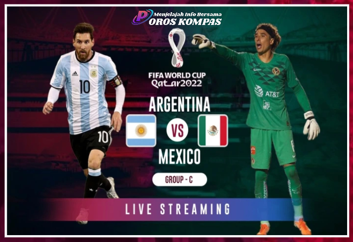 Live Streaming Argentina vs Meksiko di Piala Dunia 2022