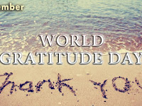 World Gratitude Day - 21 September.