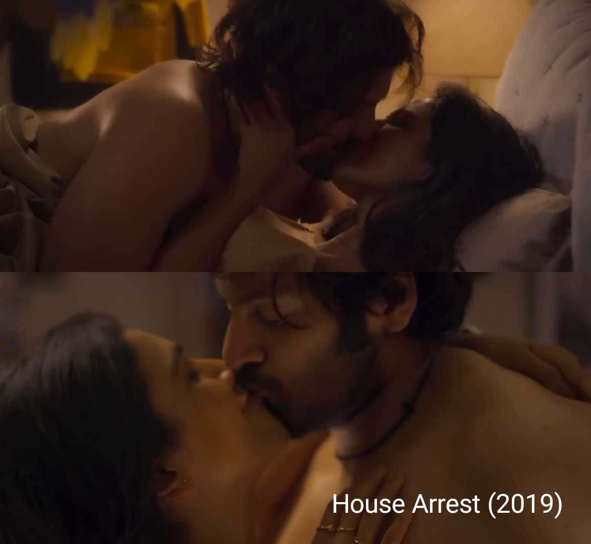 Shriya Pilgaonkar multiple kissing scenes with co-actor ali fazal in movie House Arrest (2019) on Netflix