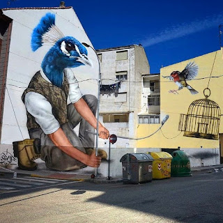 The Bird Man Graffiti 