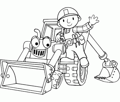 Bob o Constutor - Desenhos para Colorir - Bob the Builder