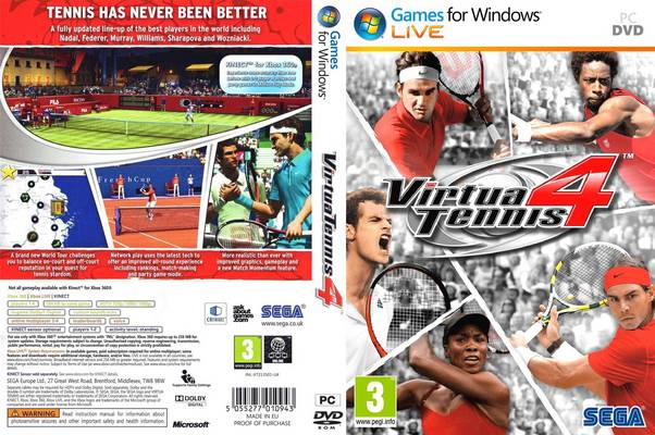 تحميل لعبة Virtua Tennis 4  برابط واحد مباشر