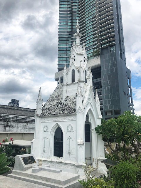 the tomb of Mr. Henry Alabaster, Bangkok, Thailand