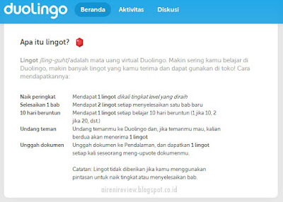 Apa itu ligot Dulingo App