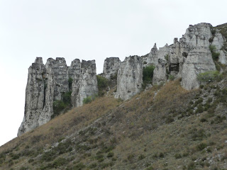  Белокузьминовские меловые скалы.