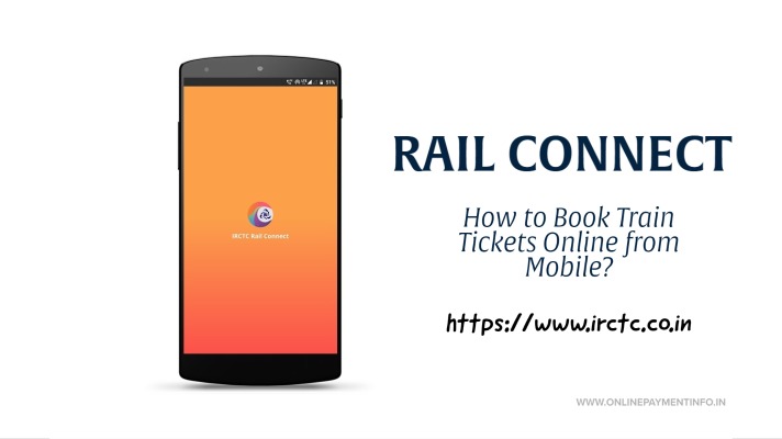 how to book train ticket online from mobile