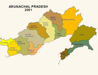 Muslim Population in Districts of Arunachal Pradesh