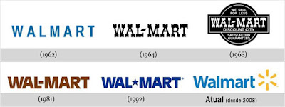 Evolução da marca Wal-Mart