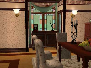 Dining Room on Charmed Sims 2 Pics  Halliwell Manor Dining Room
