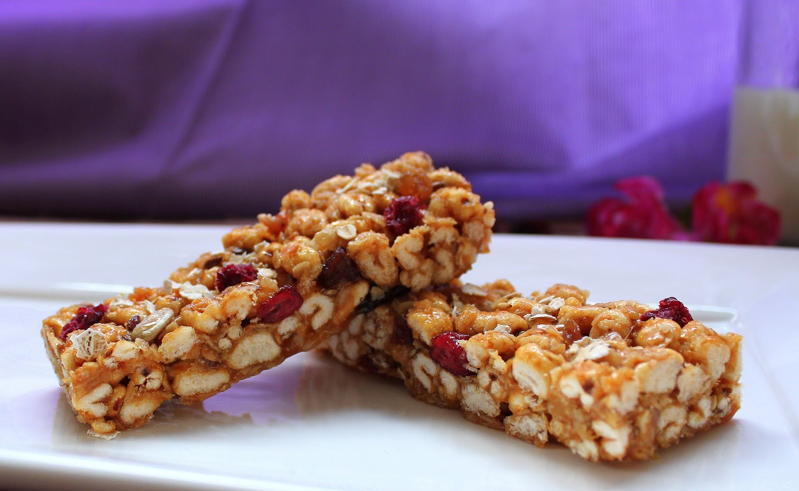 Barritas de cereales y frutos secos