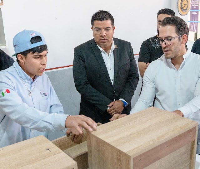DURANTE SU VISITA A LA EMPRESA TECCA, CÉSAR MEDINA RECONOCE LA INNOVACIÓN Y TALENTO LOCAL.