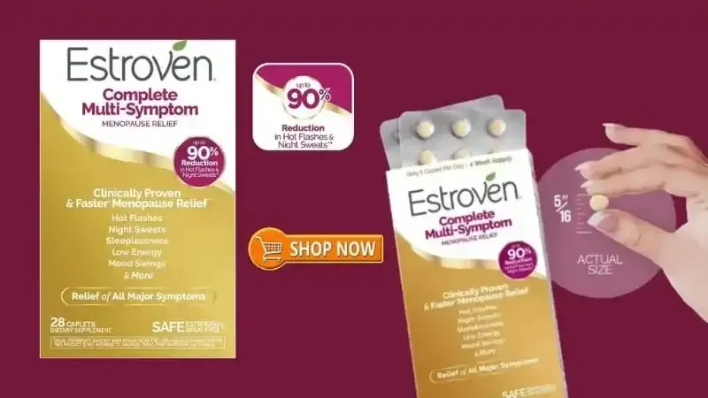 Estroven Complete Multi-Symptom Menopause Supplement for Women