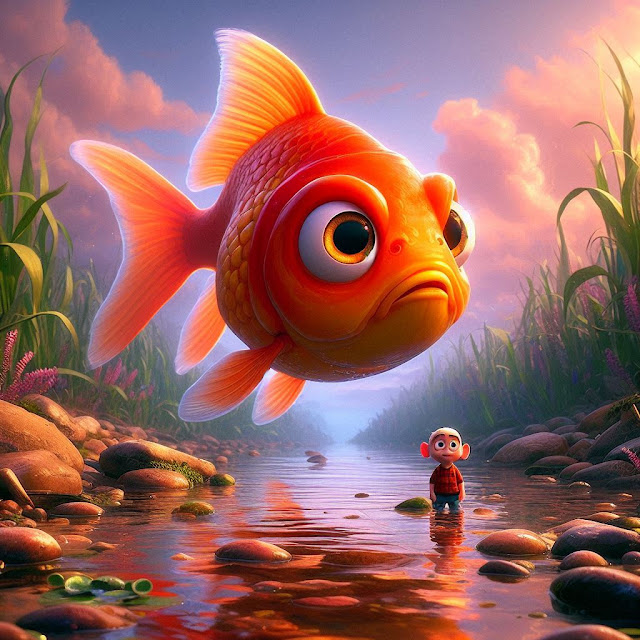 O Pescador e o Peixe Dourado