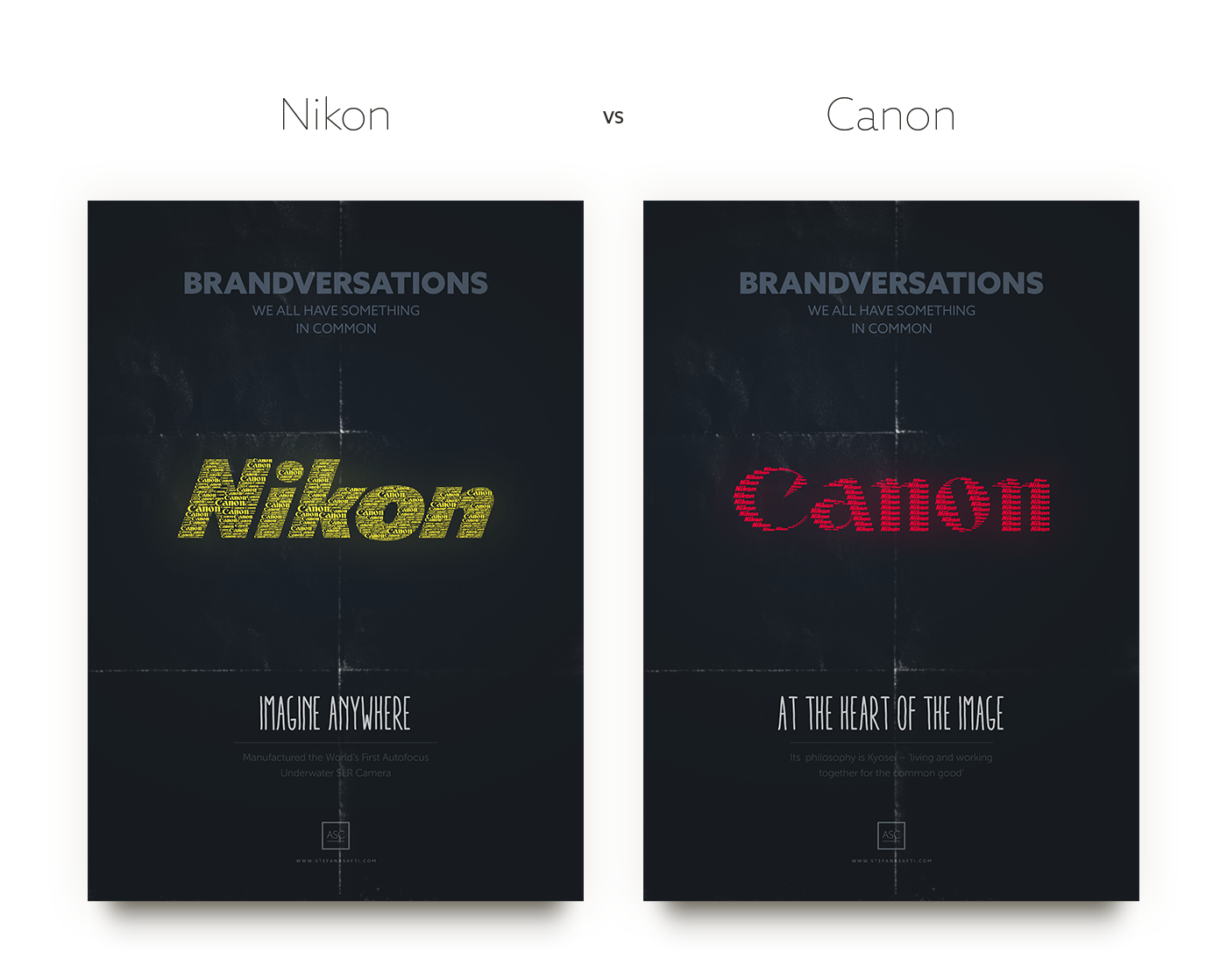 The Greatest Brandversations by Stefan Asafti - Nikon vs Cannon