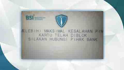 Kartu ATM BSI Terblokir