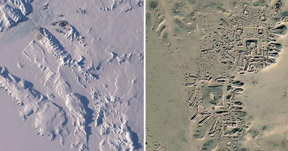 Ancient civilization found in Antarctica.