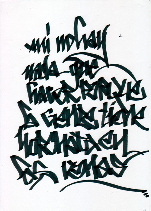 letras de graffity. Letters/Letras de Graffiti