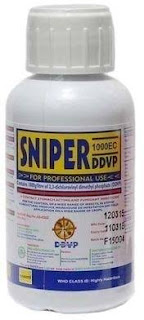 Avoid applying sniper insecticide into head to treat lice