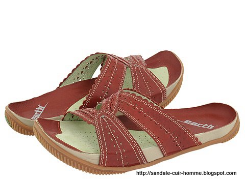Sandale cuir homme:4838B~[675470]
