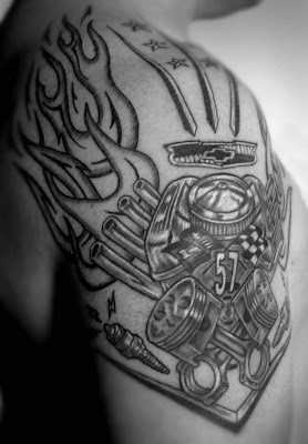 arm tattoo chevy8
