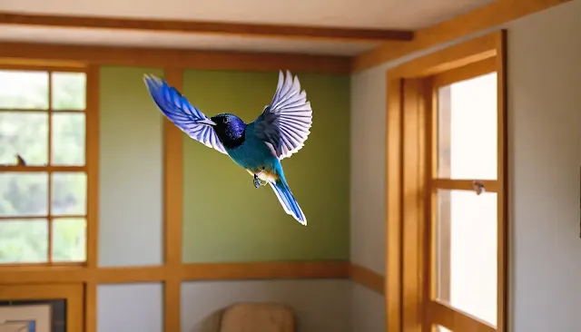 How to Get a Bird Out of Your House