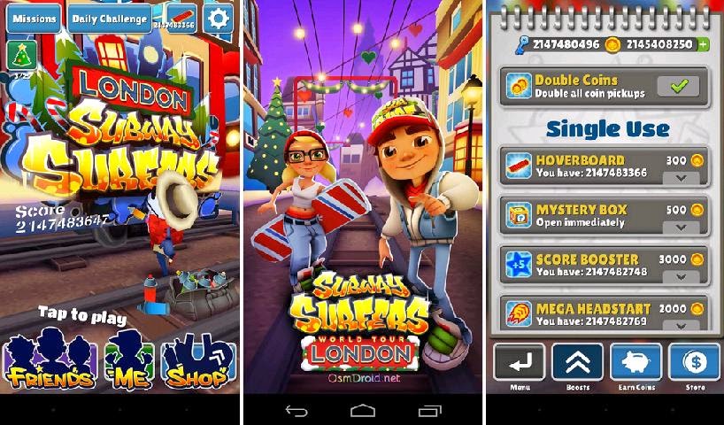 Download Game Subway Surfers Mod Apk. (Unlimited All ...